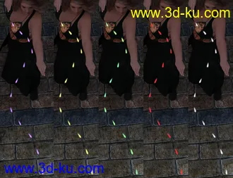 FSL Rigged and Morphing Supreme Magics Iray模型的图片49