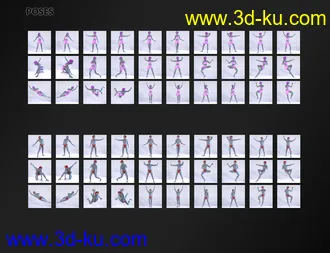 FSL Rigged and Morphing Supreme Magics Iray模型的图片52