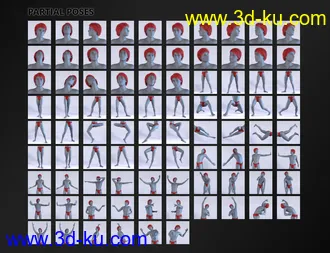 3D打印模型FSL Rigged and Morphing Supreme Magics Iray的图片