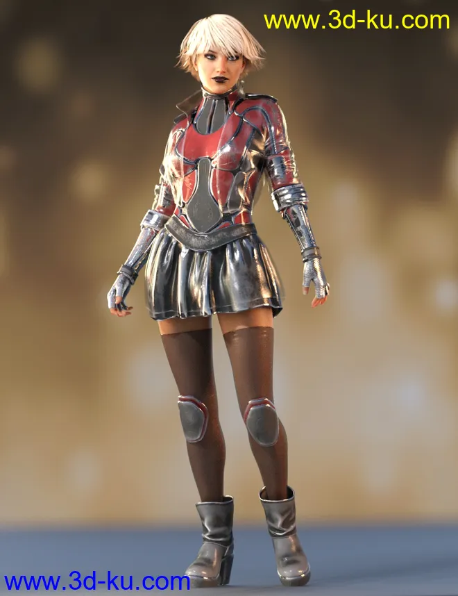 Fury Outfit for Genesis 8 Female(s)模型的图片1