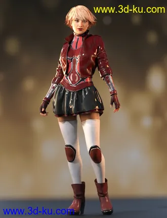 3D打印模型Fury Outfit for Genesis 8 Female(s)的图片