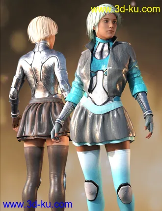 3D打印模型Fury Outfit for Genesis 8 Female(s)的图片