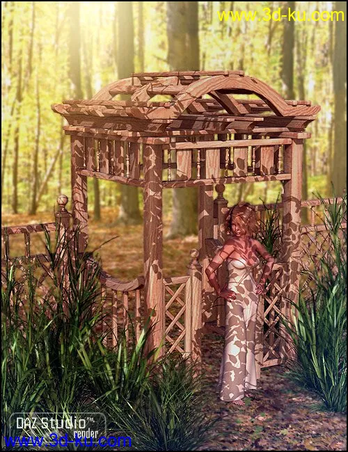 Garden Escape Arbor Gate模型的图片1