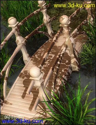 3D打印模型Garden Escape Bridge的图片