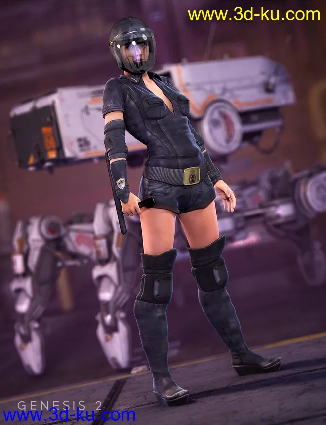 GCop for Genesis 2 Female(s)模型的图片1