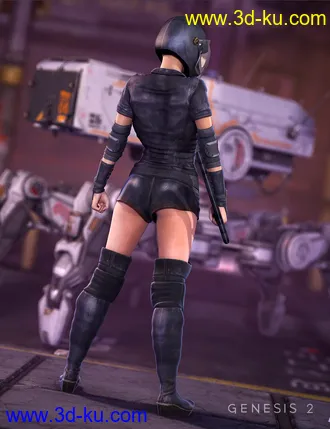 3D打印模型GCop for Genesis 2 Female(s)的图片