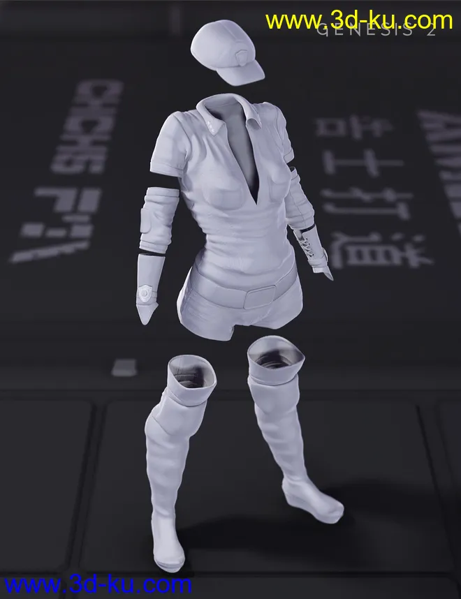 GCop for Genesis 2 Female(s)模型的图片4