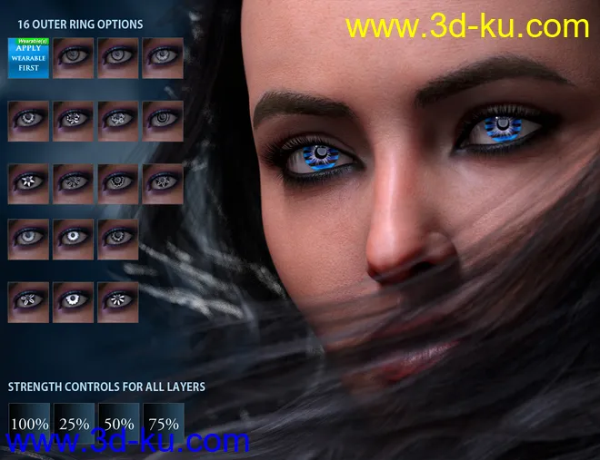 Geoshell Contact Lens Builder for Victoria 8.1模型的图片8