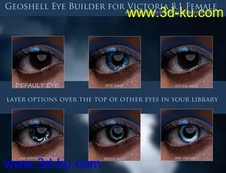 3D打印模型Geoshell Eye Builder for Victoria 8.1的图片