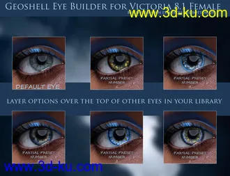 3D打印模型Geoshell Eye Builder for Victoria 8.1的图片