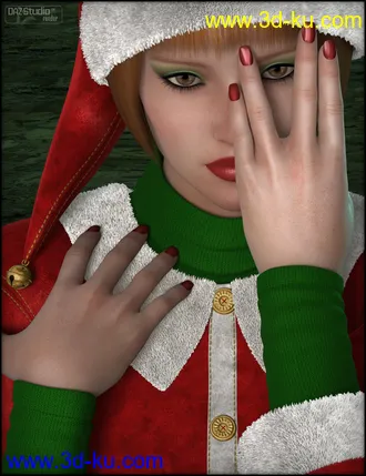 3D打印模型Ginger Snap Outfit for Genesis 2的图片