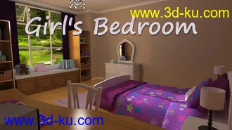 3D打印模型Girls bedroom的图片