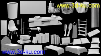 3D打印模型Girls Dorm Room的图片