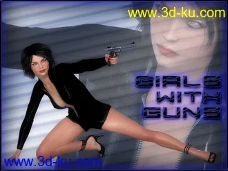 3D打印模型Girls With Guns的图片