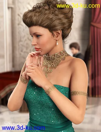 3D打印模型Glitter Fantasy for the Fantasy Collar的图片