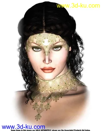 3D打印模型Glitter Fantasy for the Fantasy Collar的图片