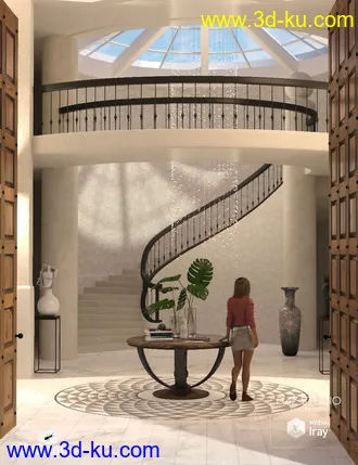 3D打印模型Grand Entrance的图片