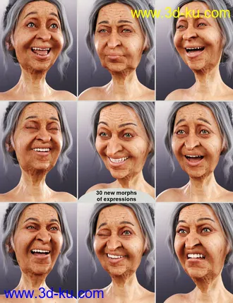 3D打印模型Grandmother HD Addon的图片