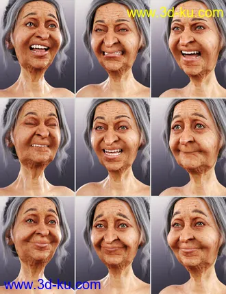 3D打印模型Grandmother HD Addon的图片