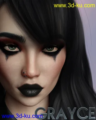 3D打印模型Grayce for Genesis 8 Female的图片