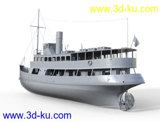 3D打印模型Graziana Boat的图片