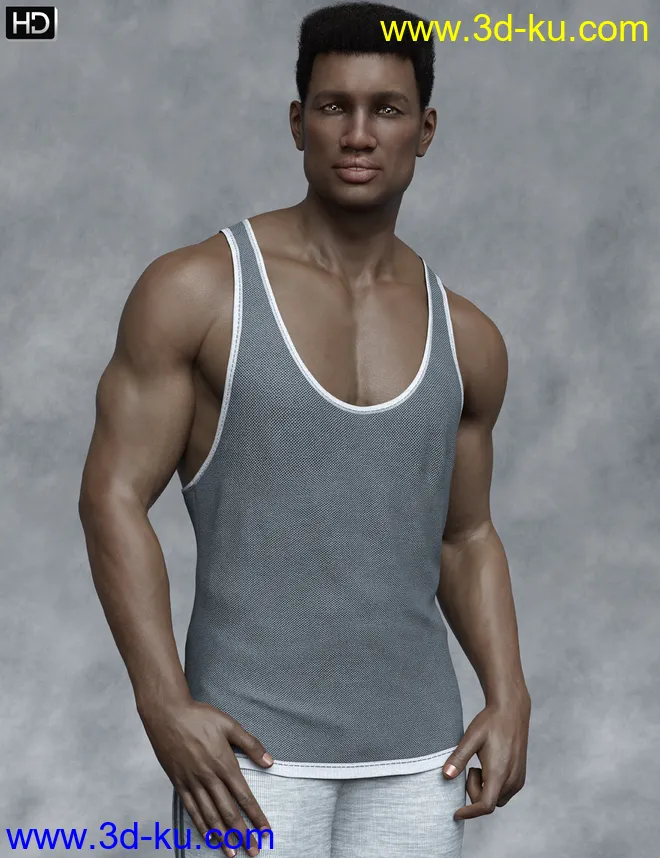 Gregory HD for Genesis 8 Male模型的图片3