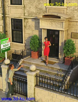 3D打印模型Grovebrook House的图片