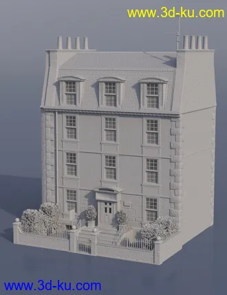 3D打印模型Grovebrook House的图片