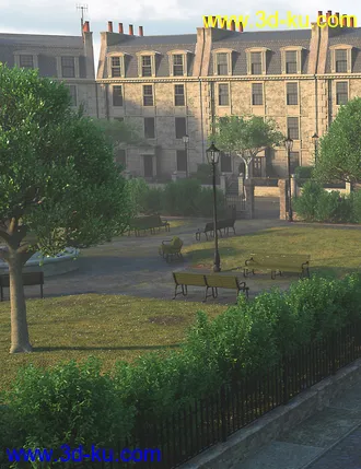 3D打印模型Grovebrook Park的图片