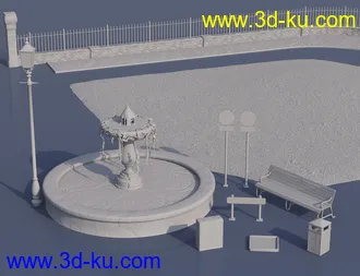 3D打印模型Grovebrook Park的图片
