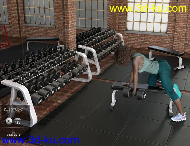 Grunge Gym Props模型的图片2