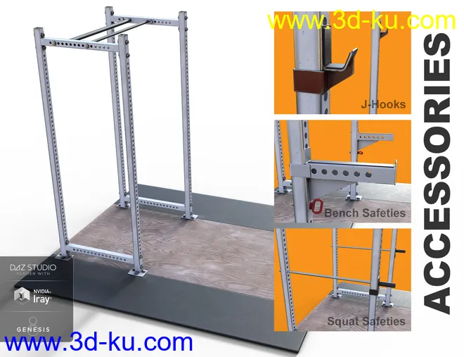 Grunge Gym Props模型的图片7
