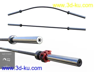 3D打印模型Grunge Gym Props的图片