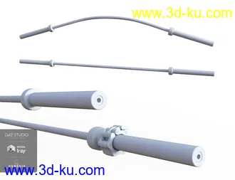 3D打印模型Grunge Gym Props的图片