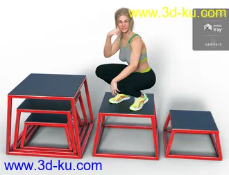 3D打印模型Grunge Gym Props的图片
