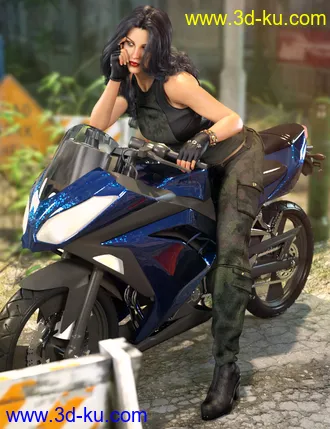 3D打印模型Gunnhildur Outfit for Genesis 8 Females的图片