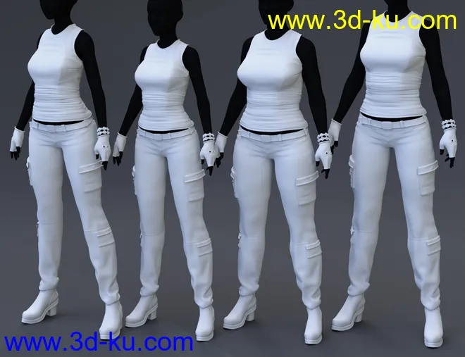 Gunnhildur Outfit for Genesis 8 Females模型的图片7