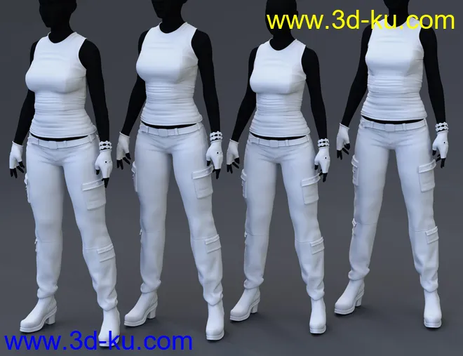 Gunnhildur Outfit for Genesis 8 Females模型的图片10