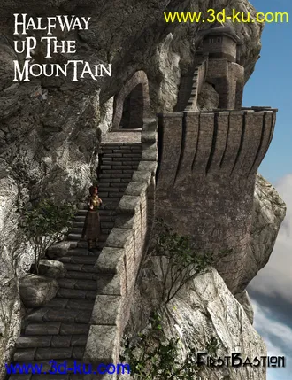 3D打印模型Halfway Up the Mountain的图片