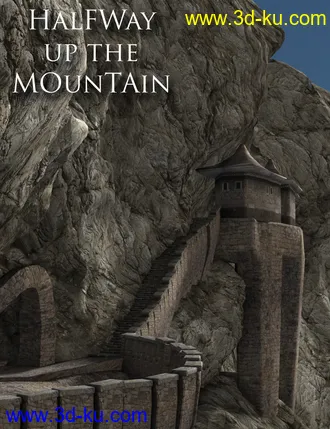 3D打印模型Halfway Up the Mountain的图片