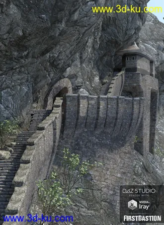 3D打印模型Halfway Up the Mountain的图片