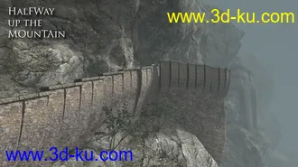 3D打印模型Halfway Up the Mountain的图片