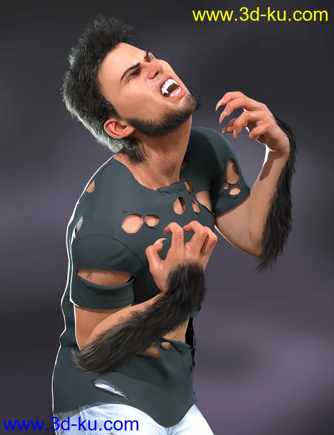 Halloween Animations for Genesis 8模型的图片1