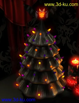 3D打印模型Halloween Fright Table Decor的图片