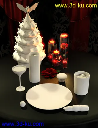 3D打印模型Halloween Fright Table Decor的图片