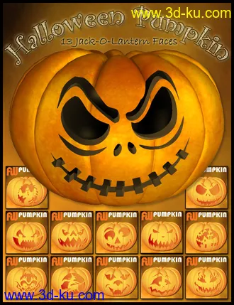 3D打印模型Halloween Pumpkin的图片