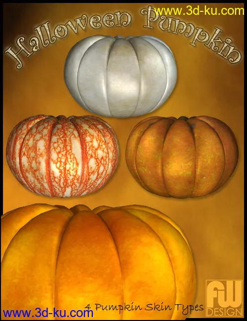 Halloween Pumpkin模型的图片3