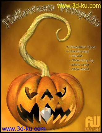 3D打印模型Halloween Pumpkin的图片
