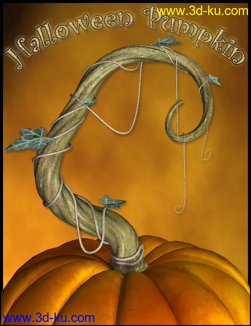 Halloween Pumpkin模型的图片9