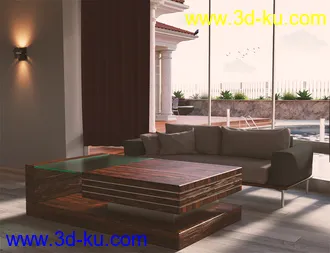 3D打印模型Hamptons Estate的图片